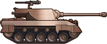 Sideview of Super Hellcat